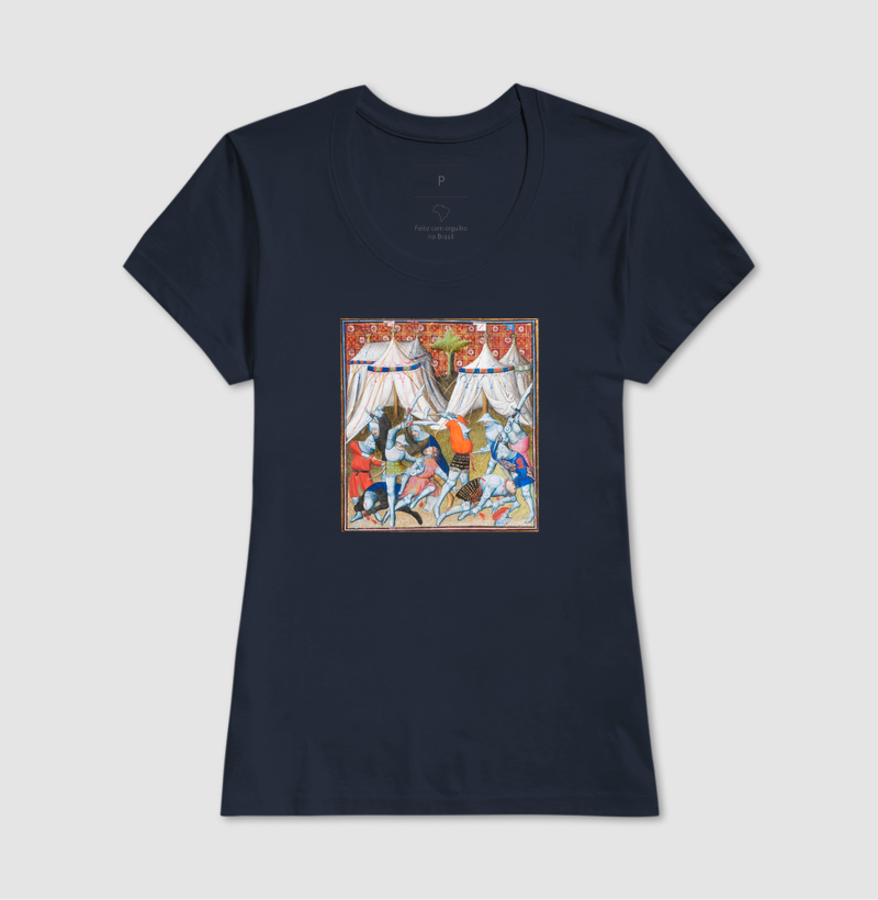 Camiseta A Noite das Lâminas – Conflito Medieval em Campo - Imagem 10