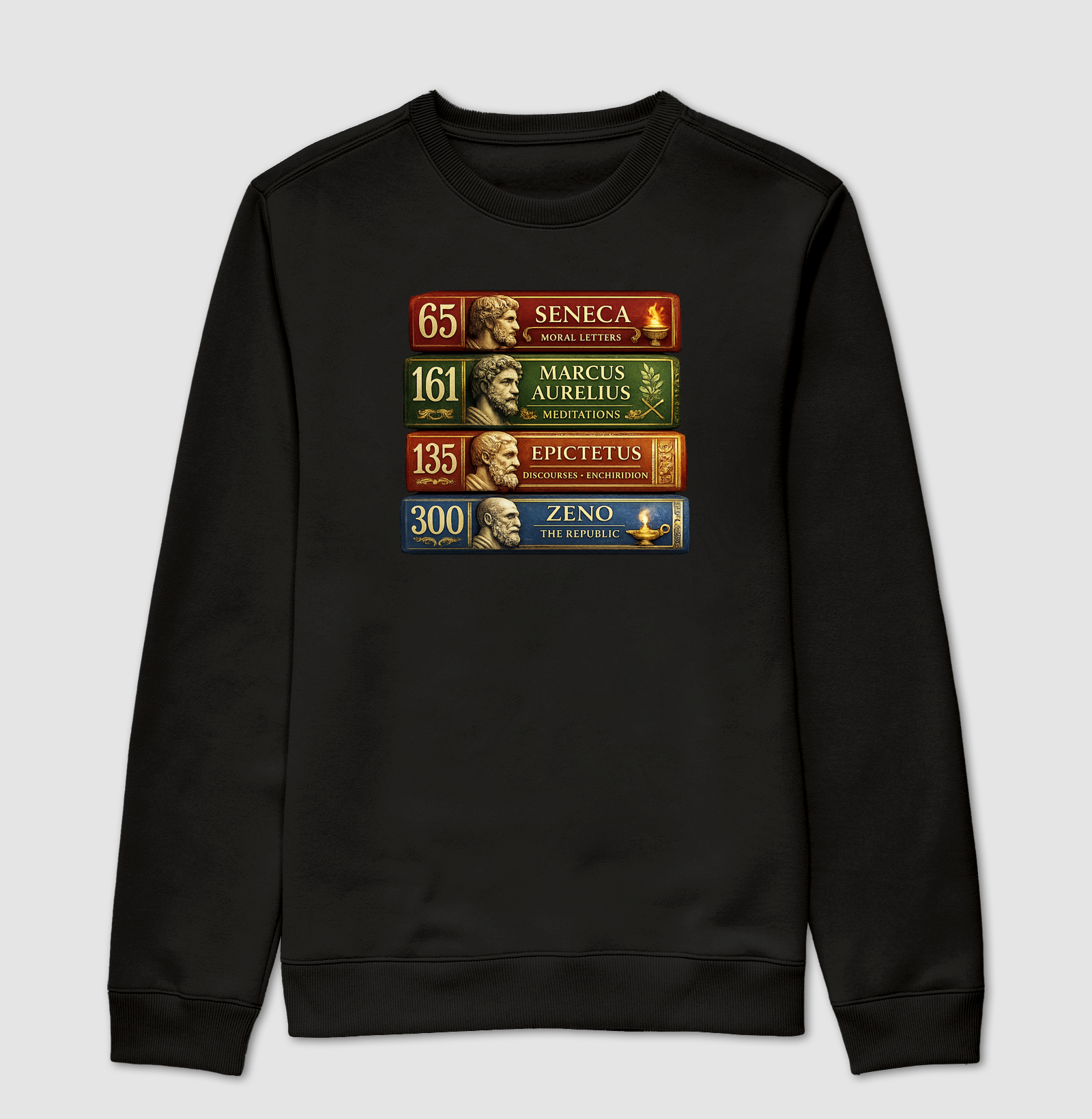 Camiseta Estoicismo "Stoic Library" - Imagem 4