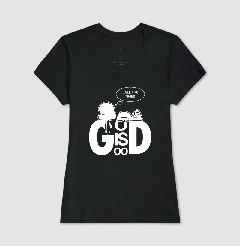 Camiseta Feminina God is Good - Imagem 2