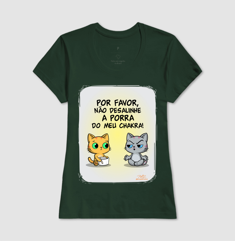 Camiseta Gato Sincero Chakra - Imagem 13