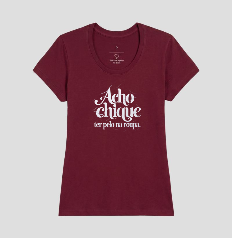 Acho Chique Ter Pelo Na Roupa - Imagem 19