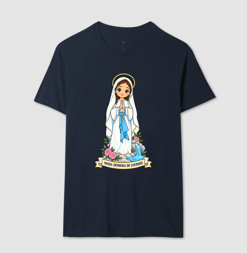 Nossa Senhora de Lourdes estilo chibi - Imagem 6