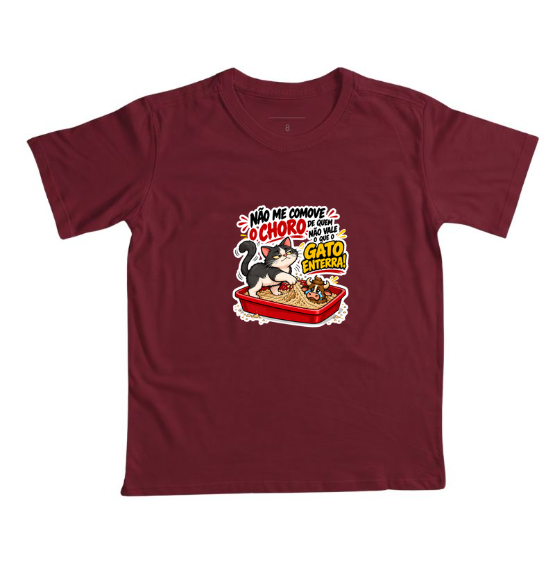 Camiseta Infantil Gato Poop - Imagem 3
