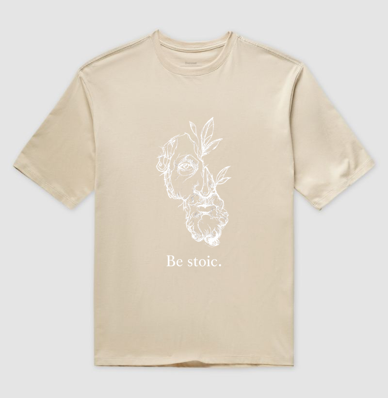 Camiseta Estoica "Be Stoic." - Imagem 3