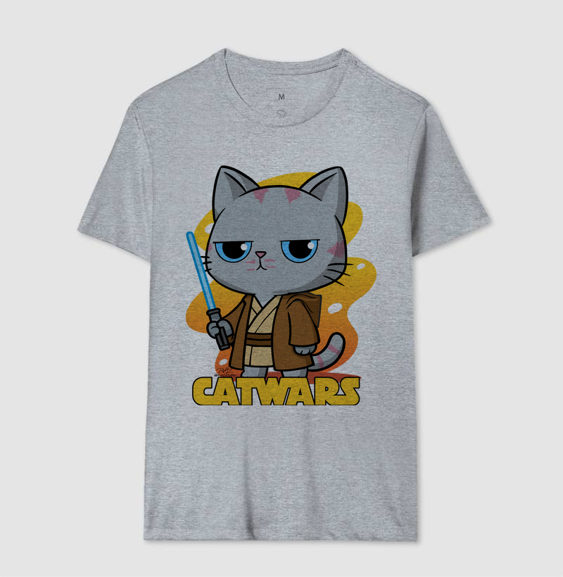 Camiseta Gato Sincero Jedi - Imagem 8