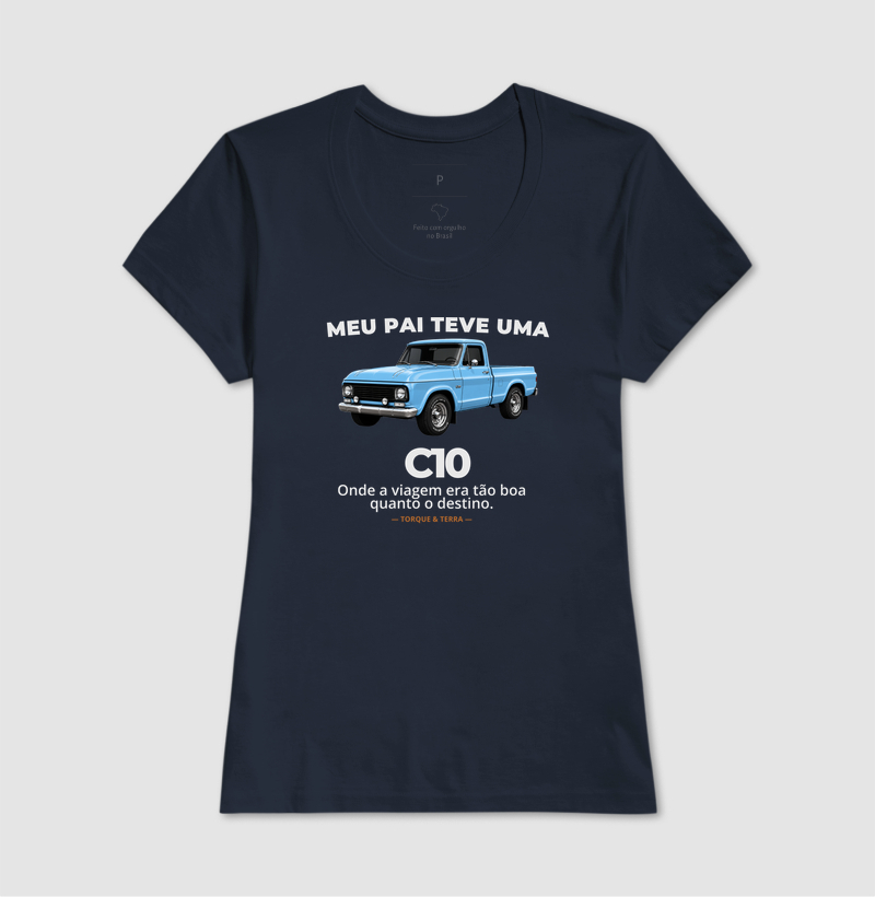 Meu pai teve uma - C10 - azul - Imagem 7