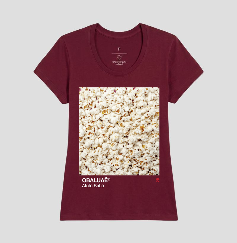 Camiseta Umbanda Orixá Obaluaê Omolu - Pipoca - Imagem 11