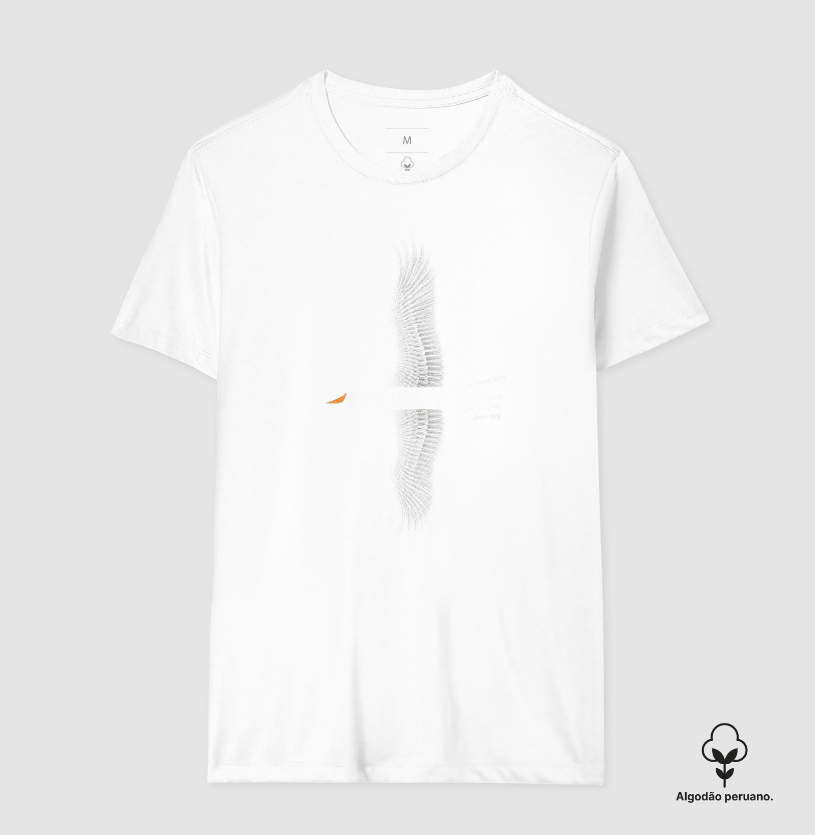 Camiseta Esperança que Renova - Algodão Peruano - Imagem 3
