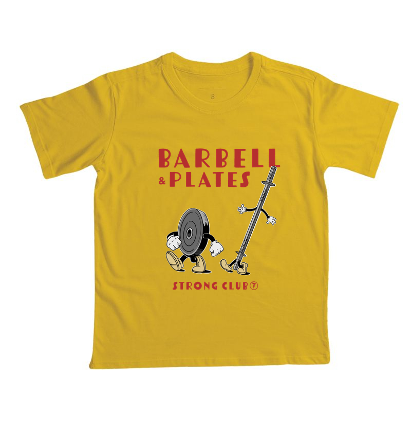 Camiseta Barbell & Plates Strong Club - Imagem 7