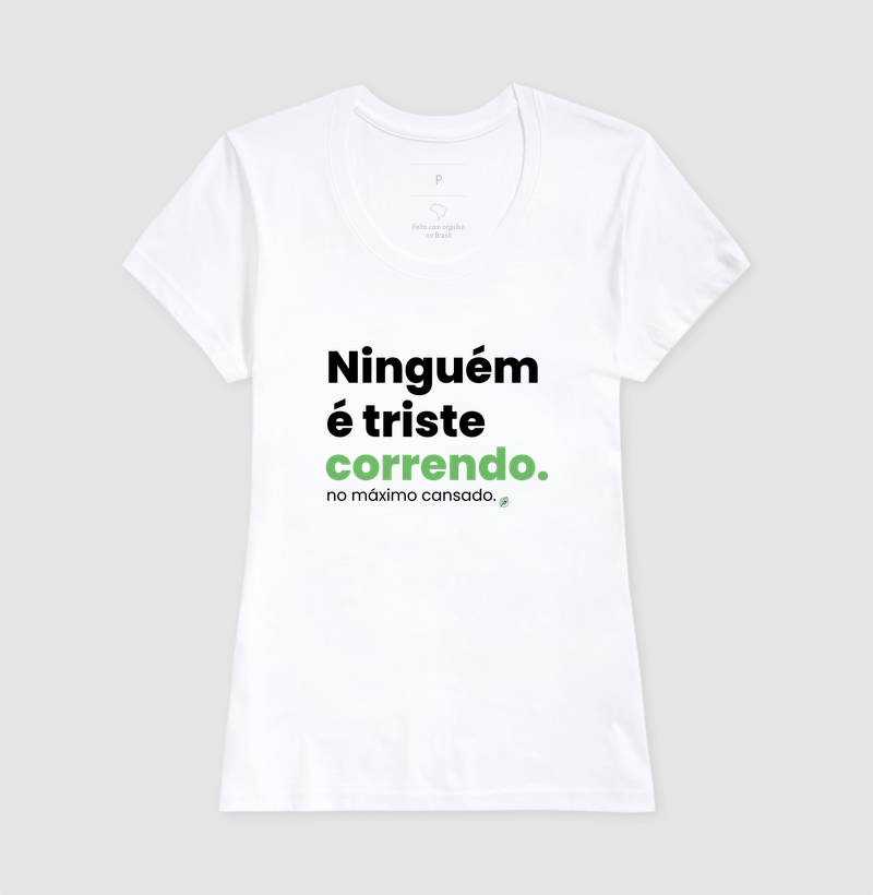 Camiseta Corrida - Ninguém É Triste Correndo - Imagem 5