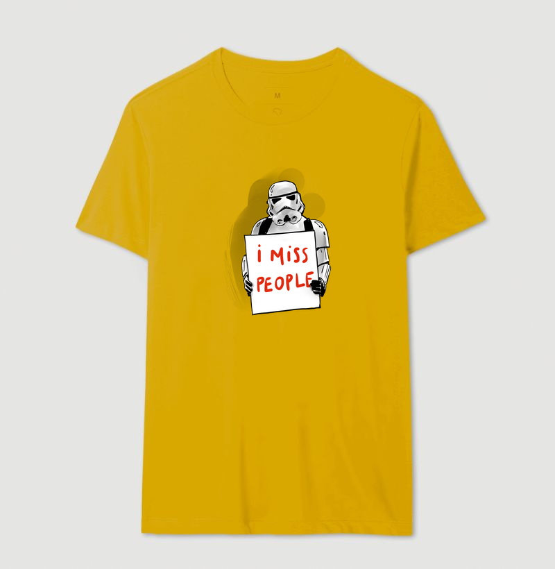 Camiseta I Miss People - Imagem 8