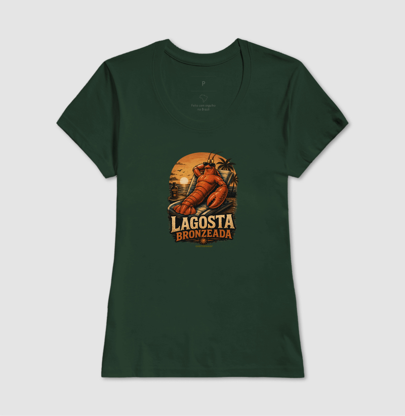 Camiseta Lagosta Bronzeada | OxenteWear - Imagem 11