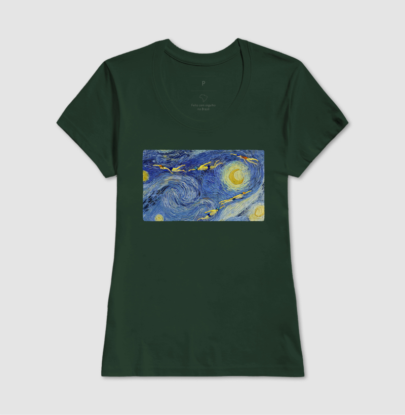 Camiseta Natação - O Mar Agitado - Imagem 11