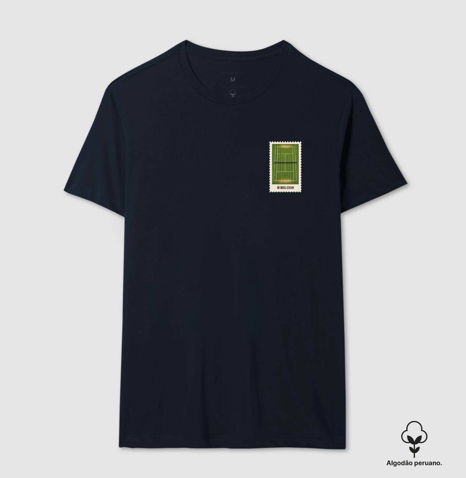 Camiseta Peruano Selo Wimbledon (masculino e feminino) - Imagem 10
