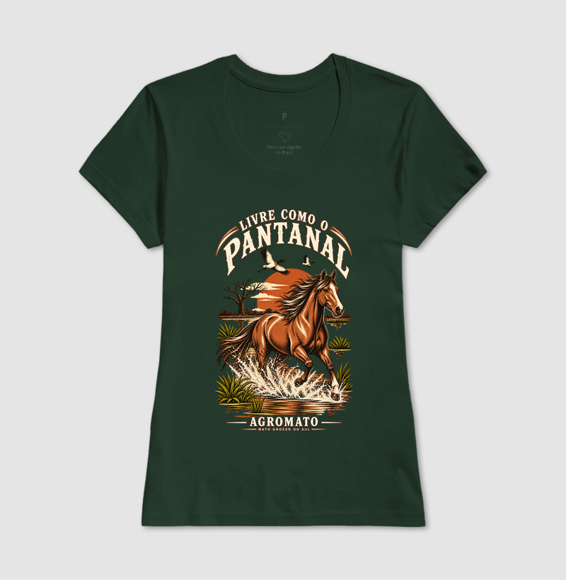 Camiseta Livre como o Pantanal - Imagem 10