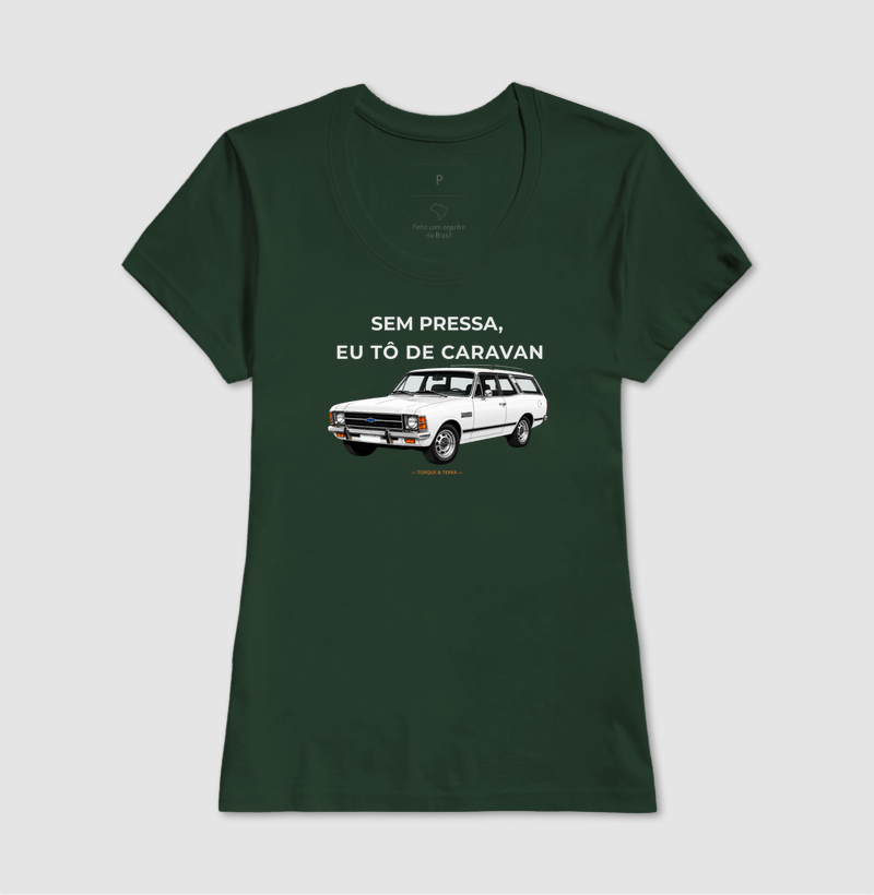 Sem pressa, eu tô de Caravan - Branca - Imagem 13
