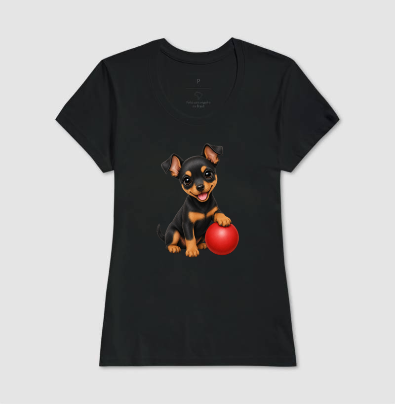 Pinscher Preto - Desenho Animado - Imagem 3
