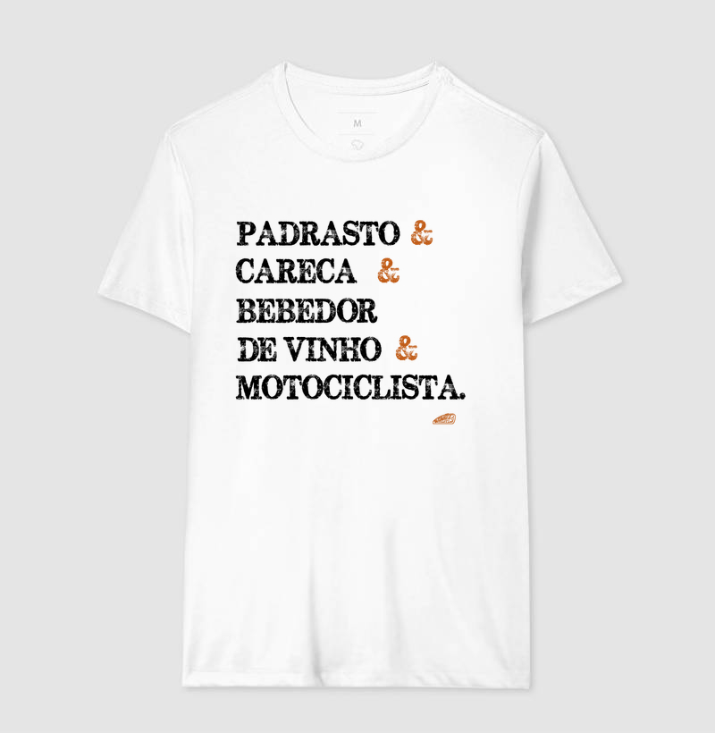 Padrasto Careca Bebedor de Vinho e Motociclista  - Imagem 3