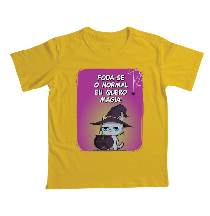 Camiseta Gato Sincero Magia - Imagem 6