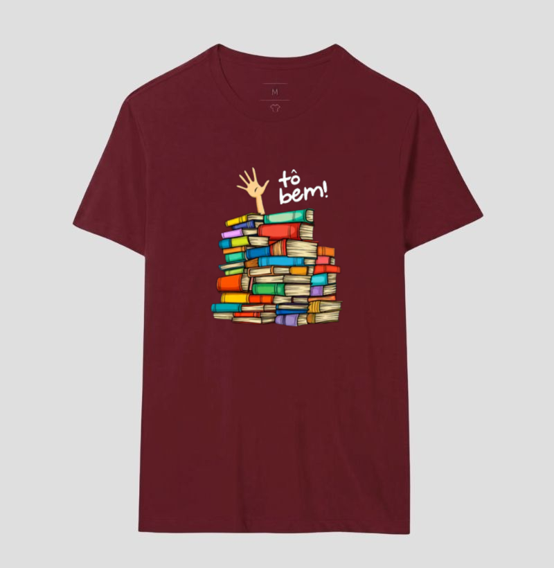 Camiseta Unissex Algodão Tô Bem - Imagem 18