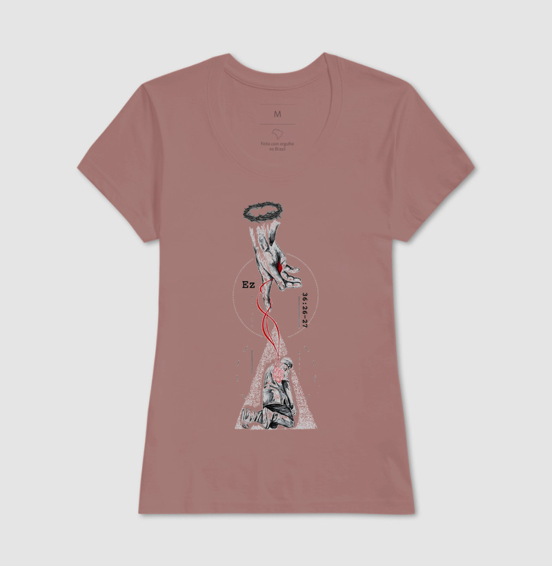 Camiseta Jesus Sacrifício e Fé - Imagem 17