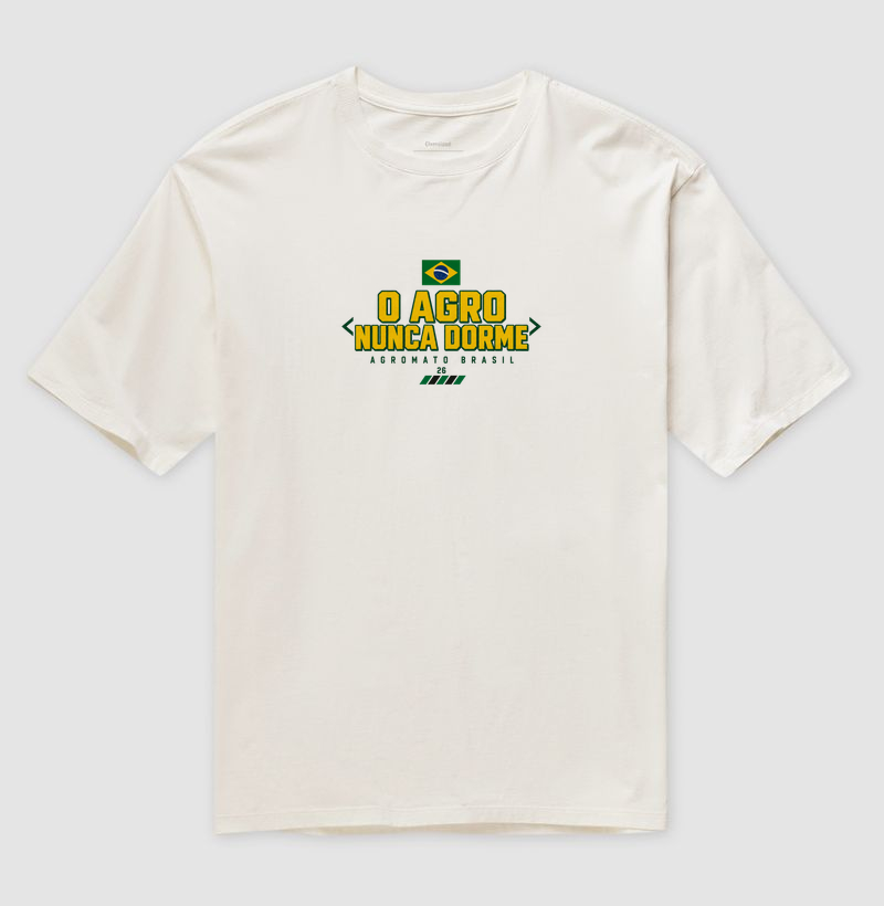 Camiseta O Agro Nunca Dorme - Imagem 4