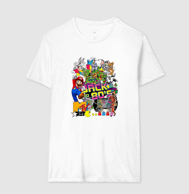 Camiseta Back 80 Retro - Imagem 4