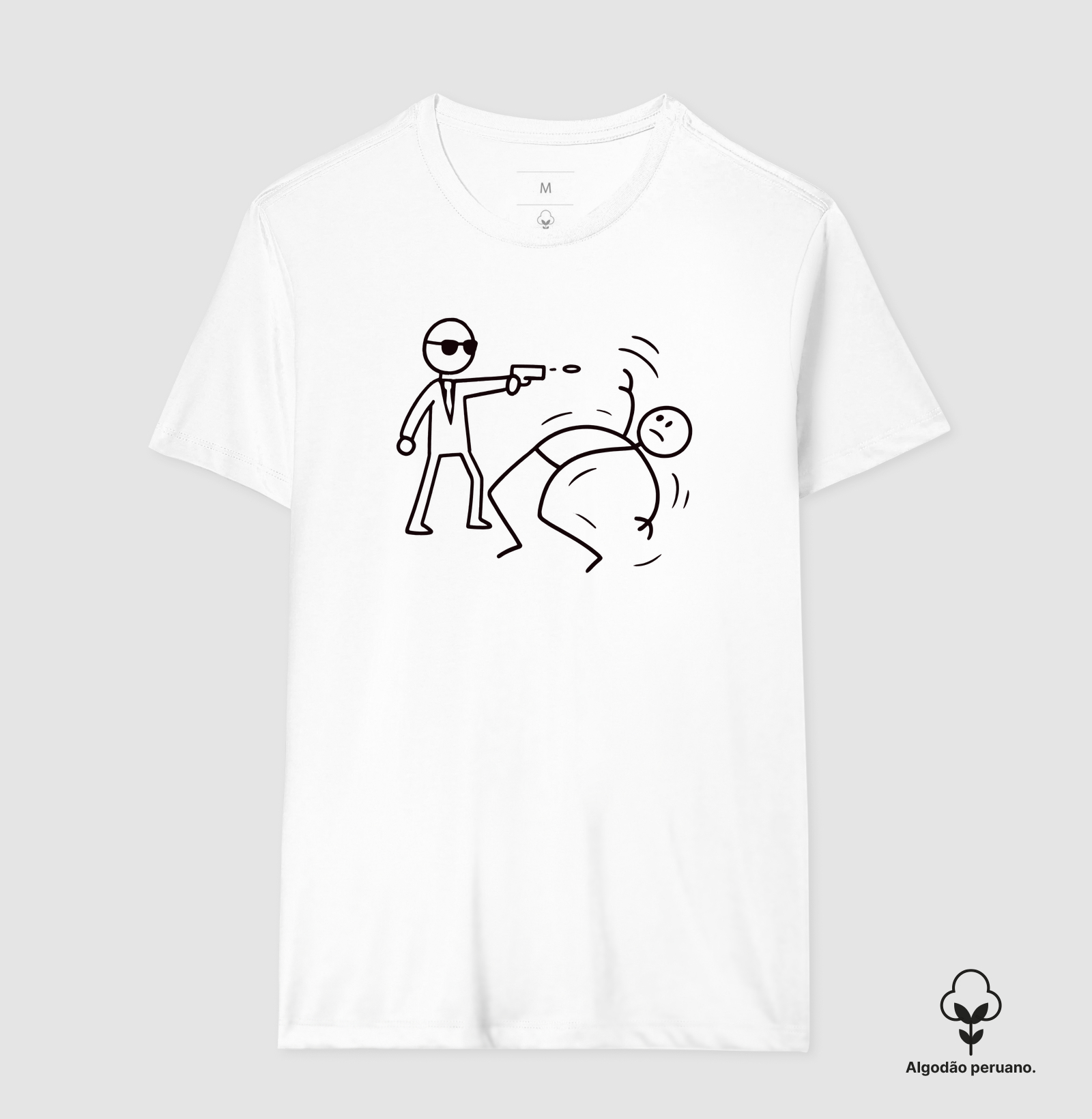 Camiseta Algodão Peruano Bullet Time - Imagem 2