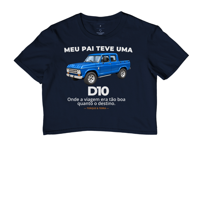 Meu pai teve uma  - D10 - azul - Imagem 4