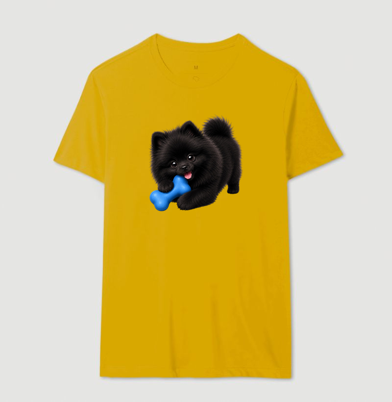 Pomerânia (Spitz Alemão) Preto - Desenho Animado - Imagem 14