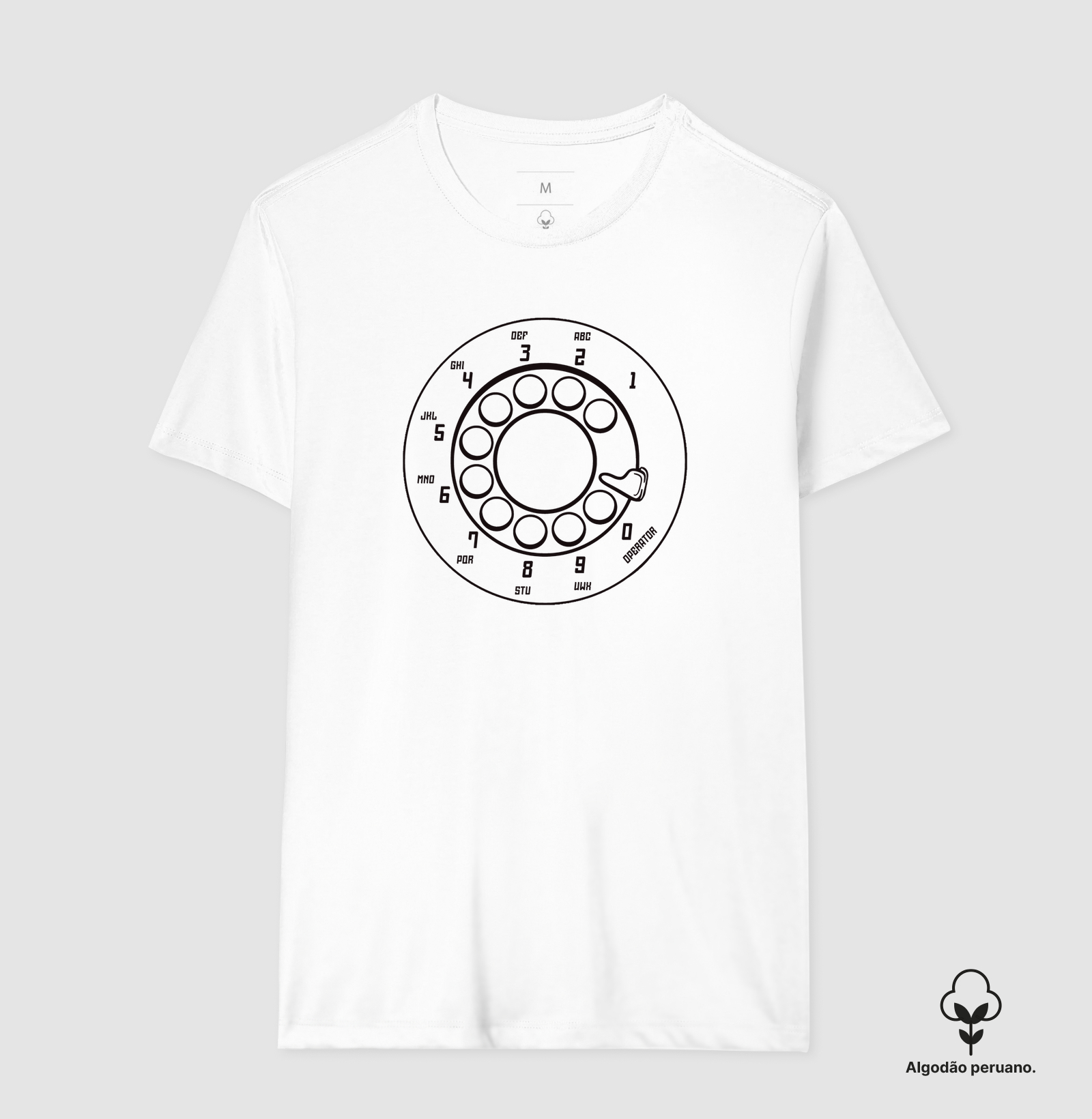 Camiseta Algodão Peruano Call Operator - Imagem 2