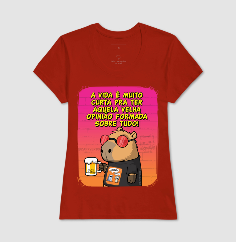 Camiseta Capivara Opinião - Imagem 11