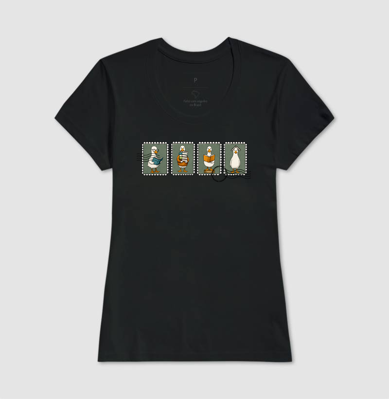 Camiseta - Mentes Sábias - Algodão Premium - Imagem 3