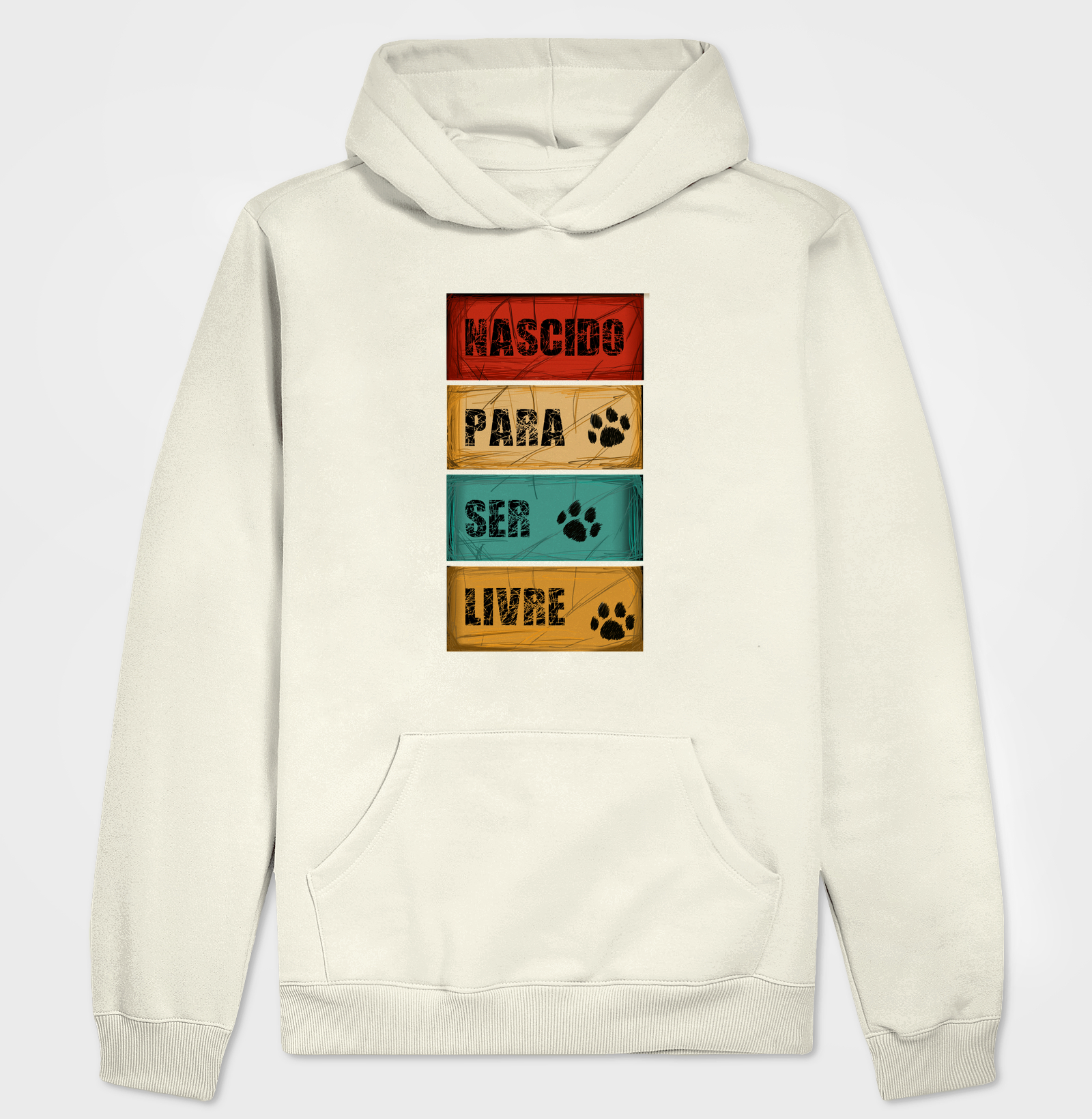 Hoodie Moletom Nascido para Ser Livre - Imagem 3