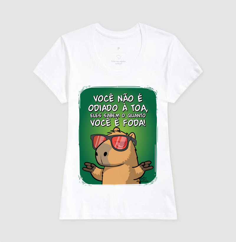 Camiseta Capivara Você é Foda - Imagem 5