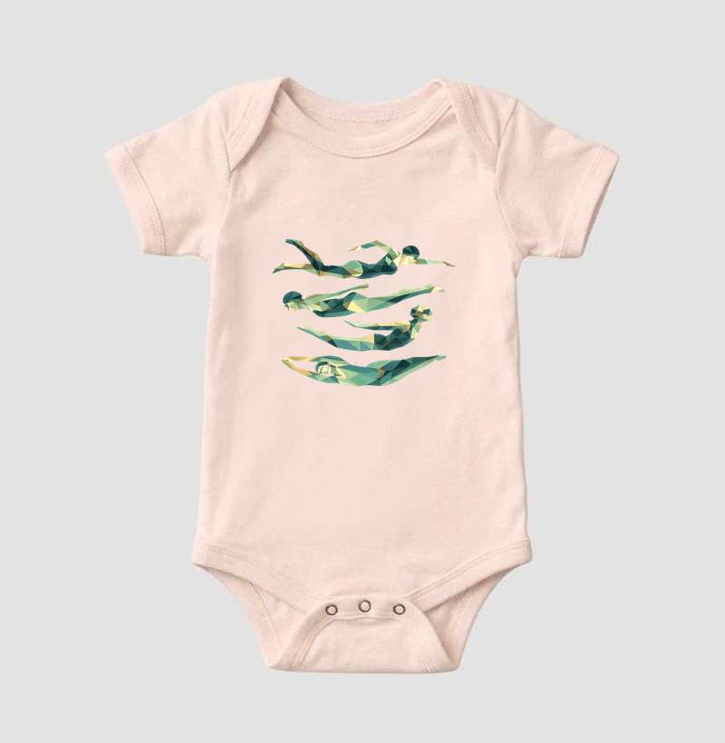 Body Infantil Natação - Nadadoras - Imagem 3
