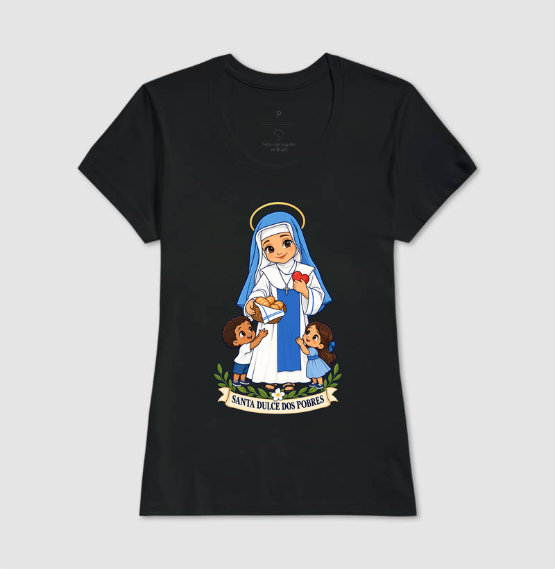 Santa Dulce dos Pobres estilo chibi - Imagem 3