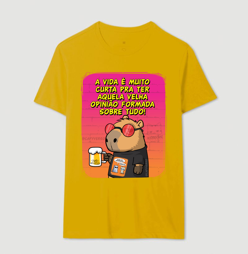 Camiseta Capivara Opinião - Imagem 14