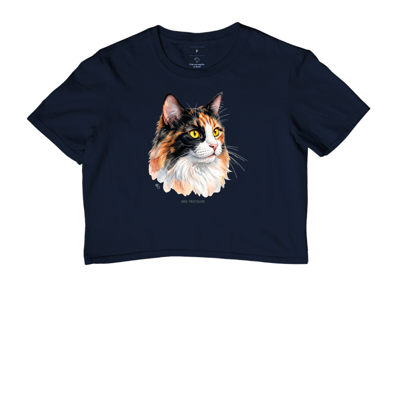 Gatos - SRD Tricolor - Cropped - Imagem 6