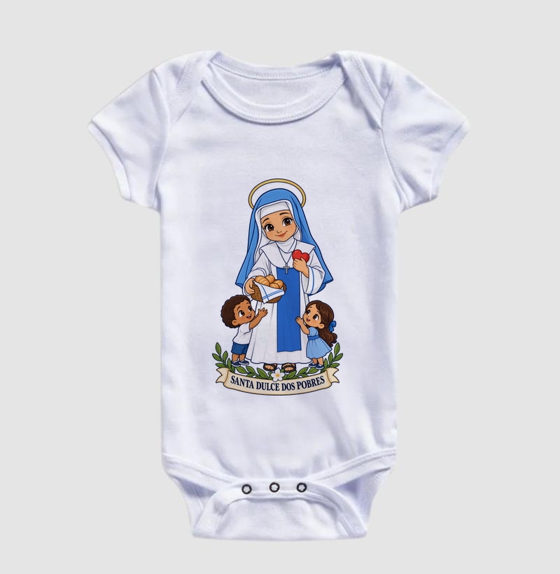Santa Dulce dos Pobres estilo chibi - Imagem 3