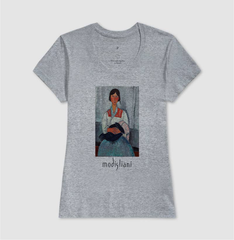 Camiseta Expressionista Italiana Modigliani  - Imagem 9
