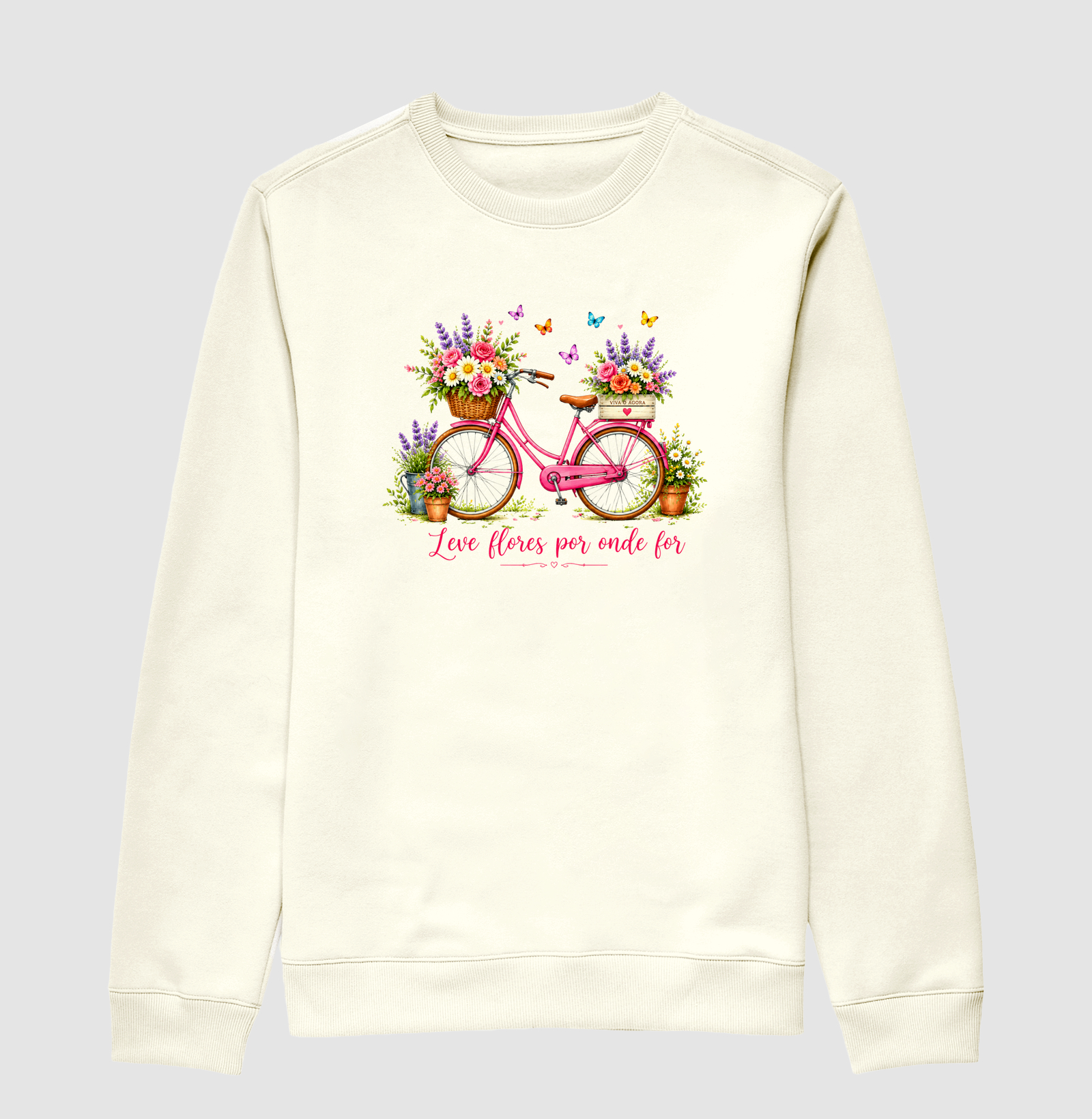 Camiseta Leve flores por onde for - Imagem 2