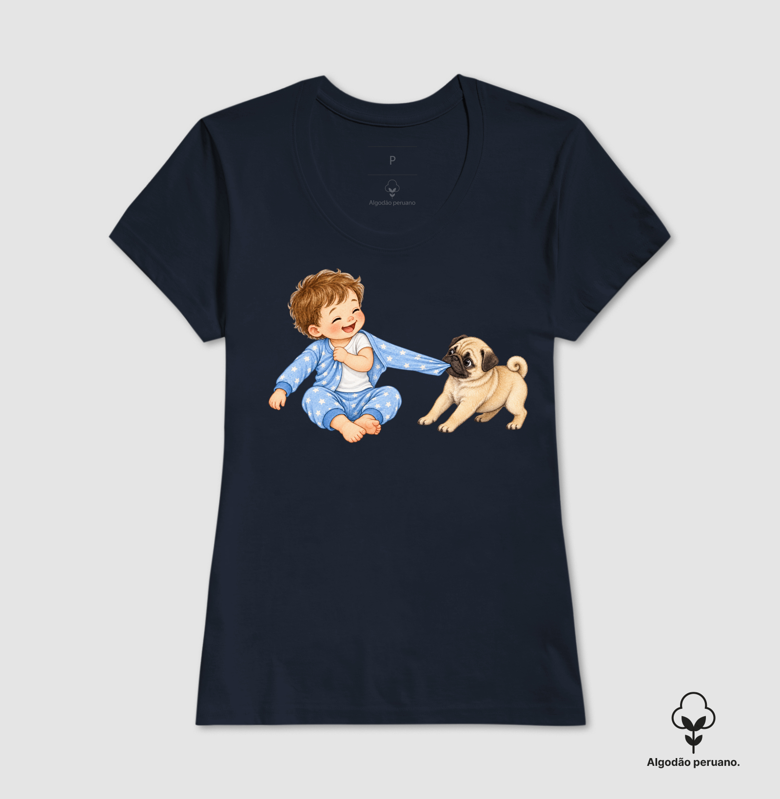 Pug Puxando Pijama - Imagem 8