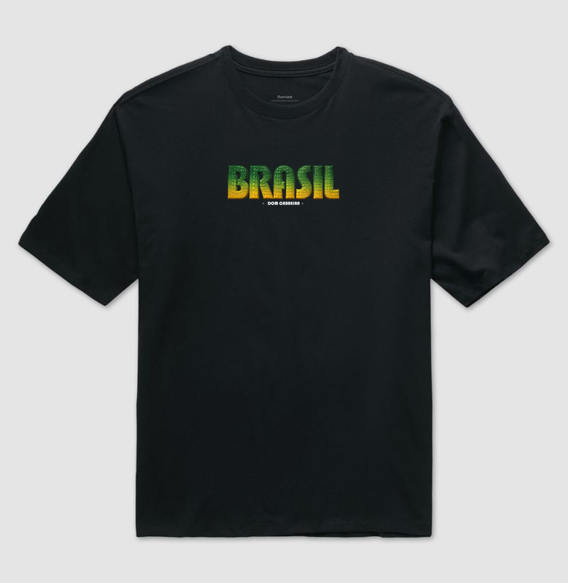 Camiseta Oversized BRASIL  - Imagem 2