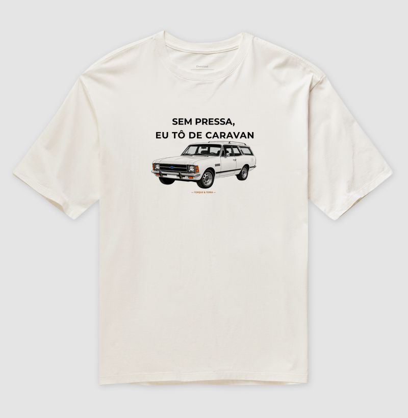 Sem pressa, eu tô de Caravan - Branca - Imagem 4
