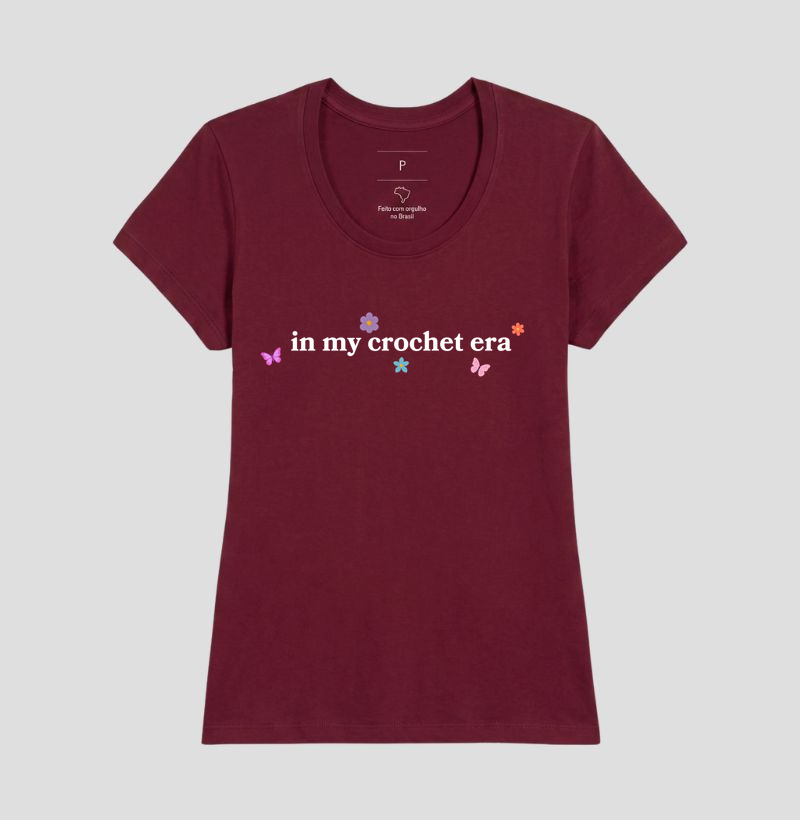 Camiseta In My Crochet Era Aesthetic - Imagem 10