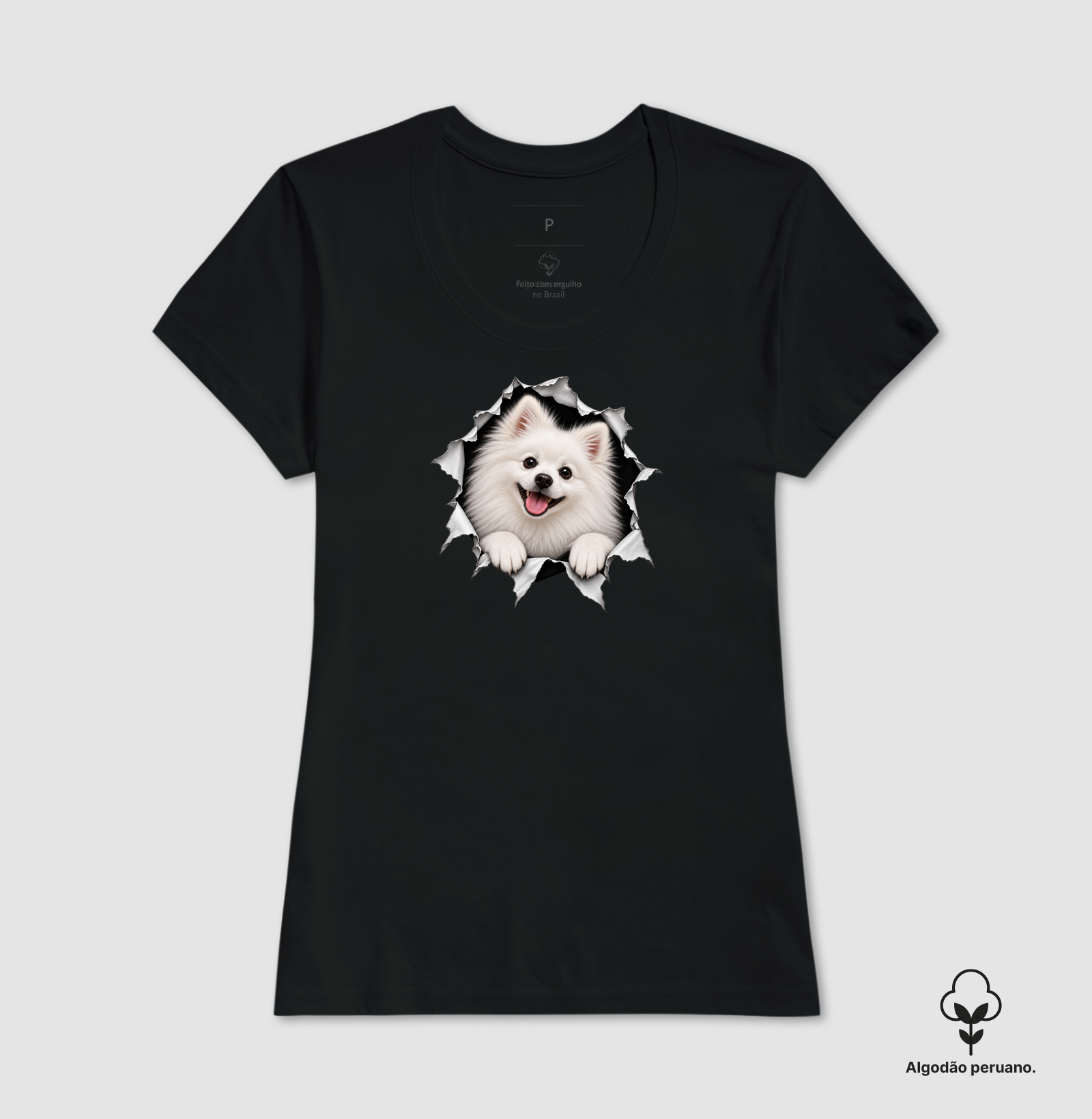 Pomerânia (Spitz Alemão) Saindo da Camisa - Imagem 3