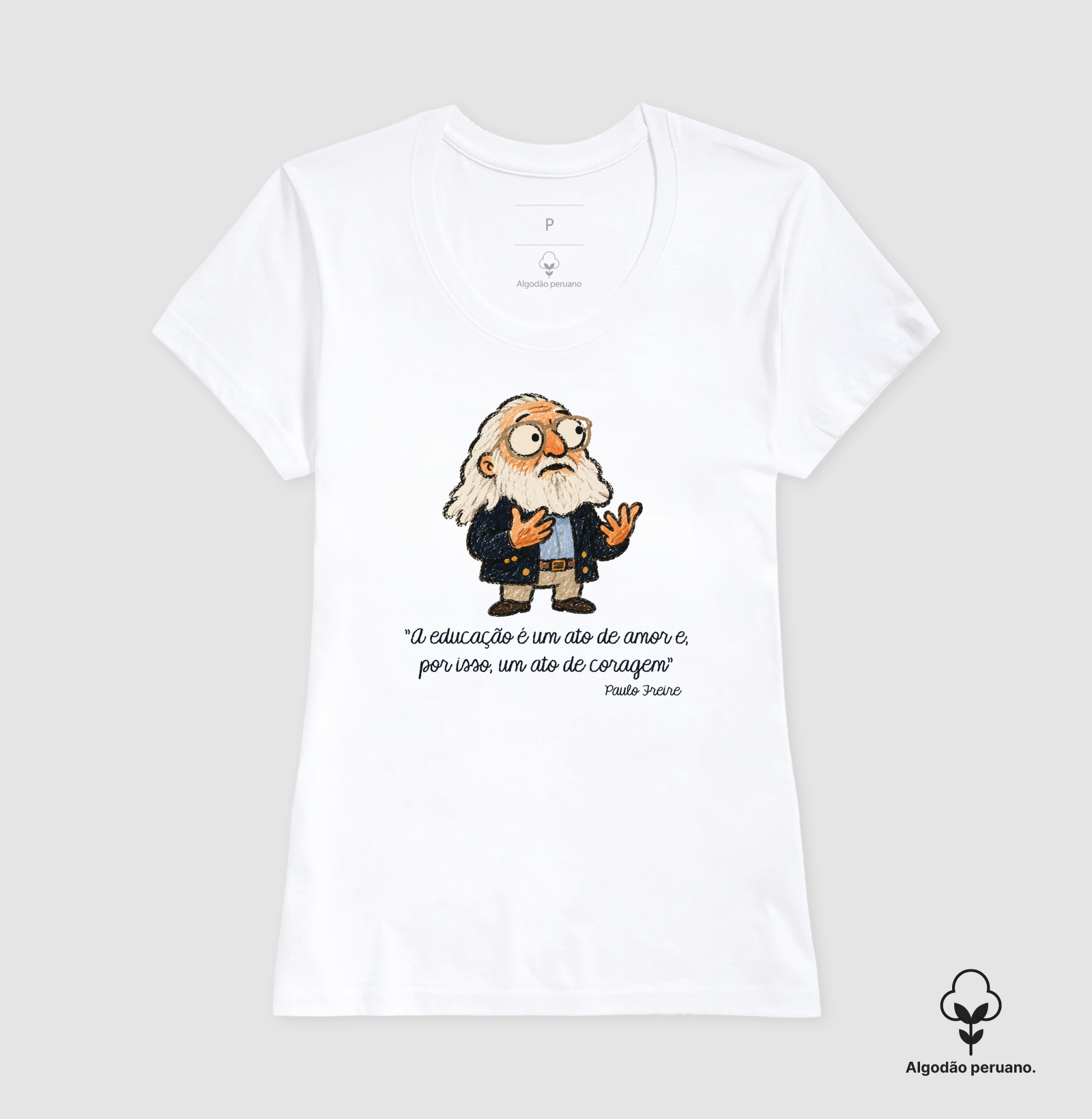 Paulo Freire - Cartoon - Imagem 6