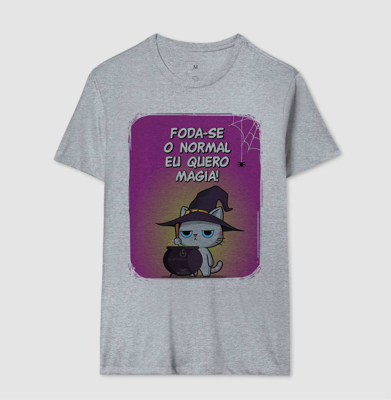 Camiseta Gato Sincero Magia - Imagem 8