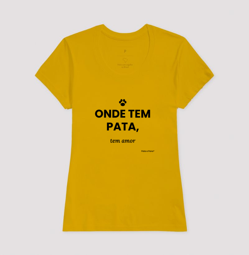 Camiseta - Onde tem pata tem amor  - Imagem 15